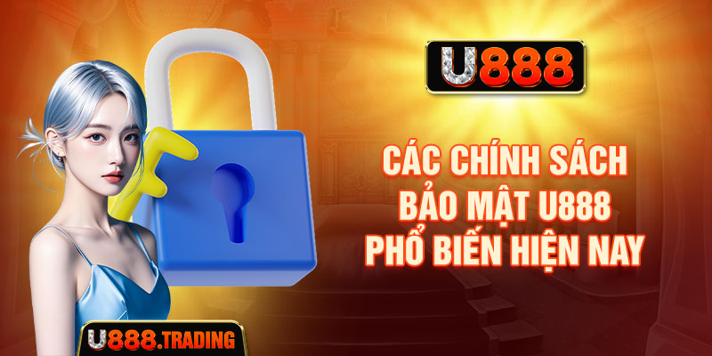 Các loại thông tin có thể được xử lý theo chính sách bảo mật U888