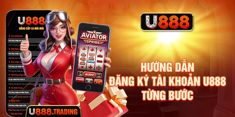 Hướng dẫn đăng ký tài khoản U888 từng bước